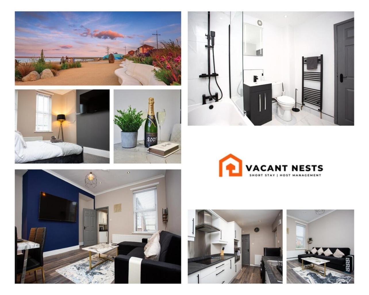 Heart Of South Shields Modern Interior 2 Bed Flat Apartment Westoe ภายนอก รูปภาพ
